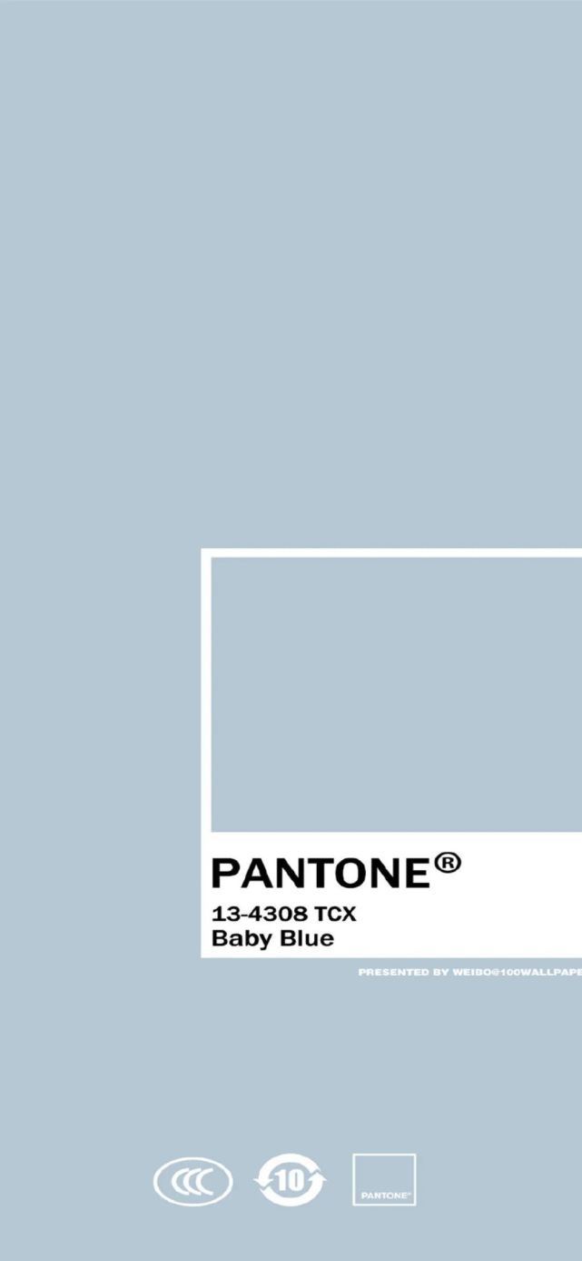 抖音壁纸|pantone色卡纯色高清手机壁纸