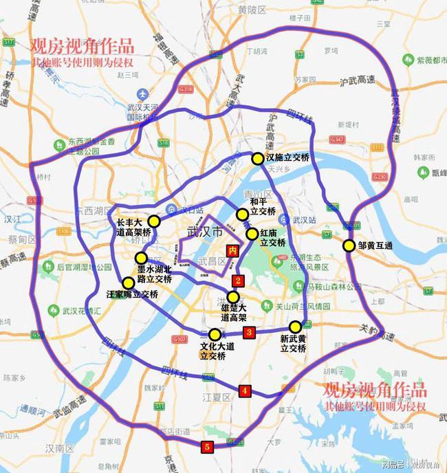 作为中部地区重要城市,武汉向来交通优势突出,古有"九省通衢"美名