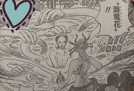 海贼王1021:罗宾"恶魔形态"大发神威,仅一招就制服