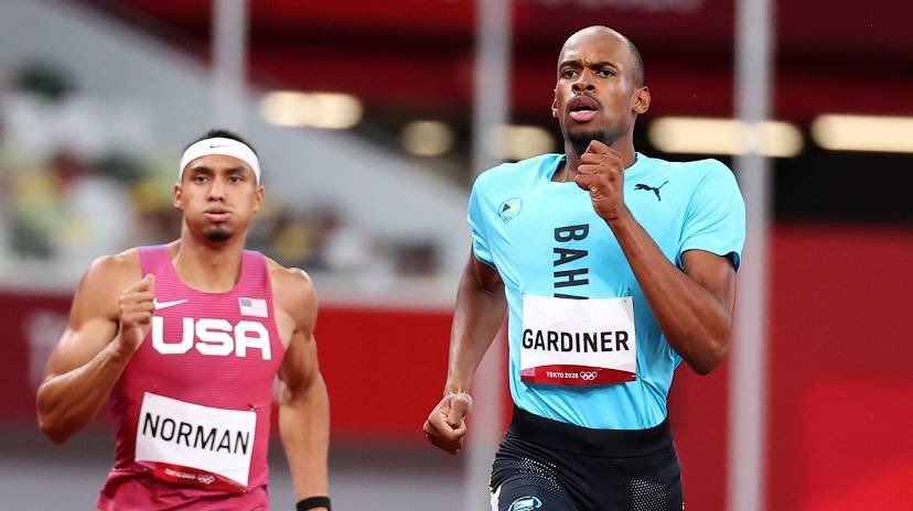 奥运金牌-男子400米巴哈马选手加德内尔43秒85夺冠