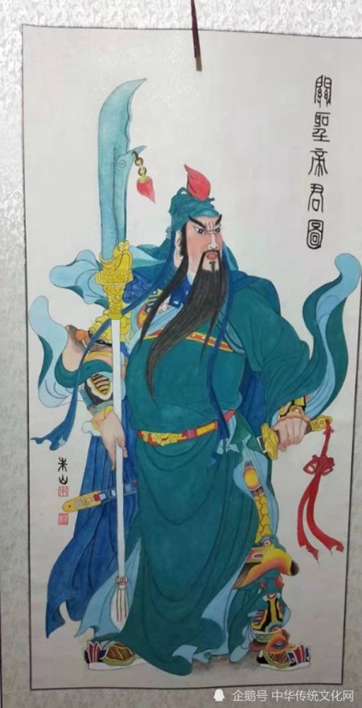 著名画家朱山:用心画好圣人像