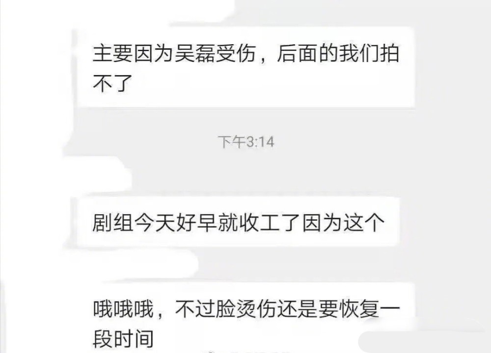 网传吴磊脸部烫伤,赵露思被狗抓伤,《星汉灿烂》剧组引网友热议