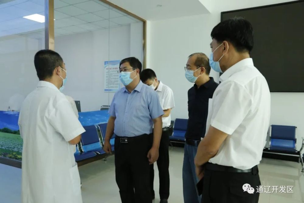 开发区党工委书记杜志军督导检查疫情防控工作
