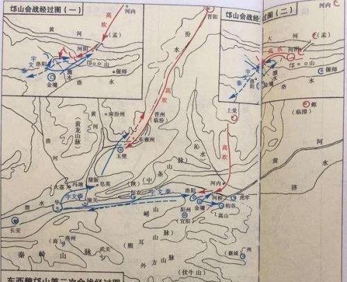 双方经过五年的相持,东魏孝静帝武定元年(公元543年,再燃战火,这就是