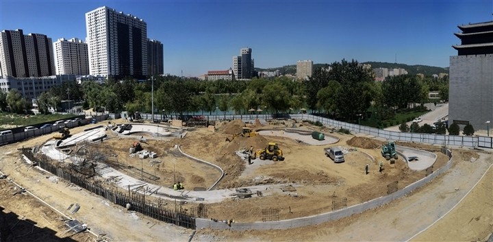 离石区莲花池公园"儿童主题乐园"项目