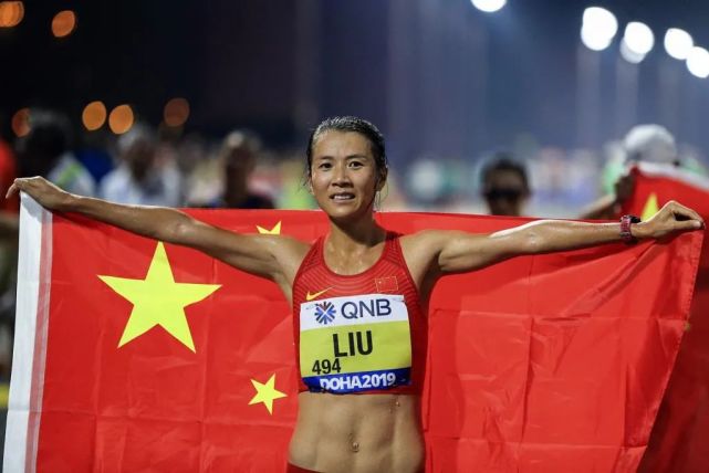 女子20公里竞走比赛是中国重点的冲金项目,目前刘虹排名世界第一