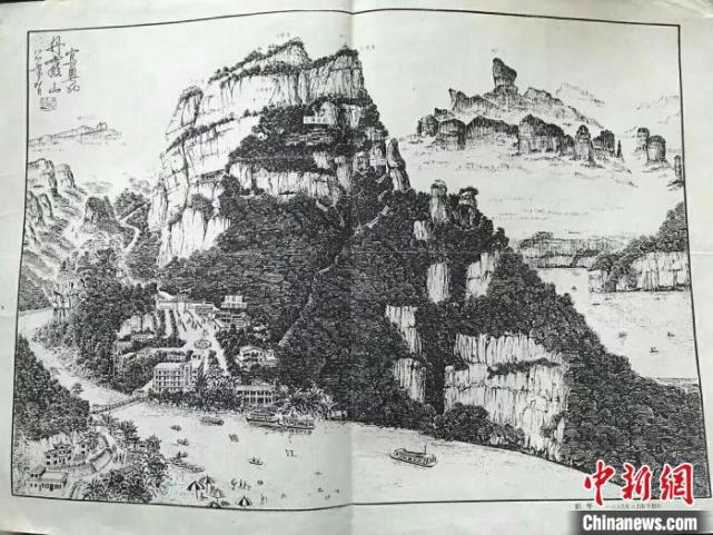 中大"丹霞彭":手绘丹霞全景图 助名山走向世界