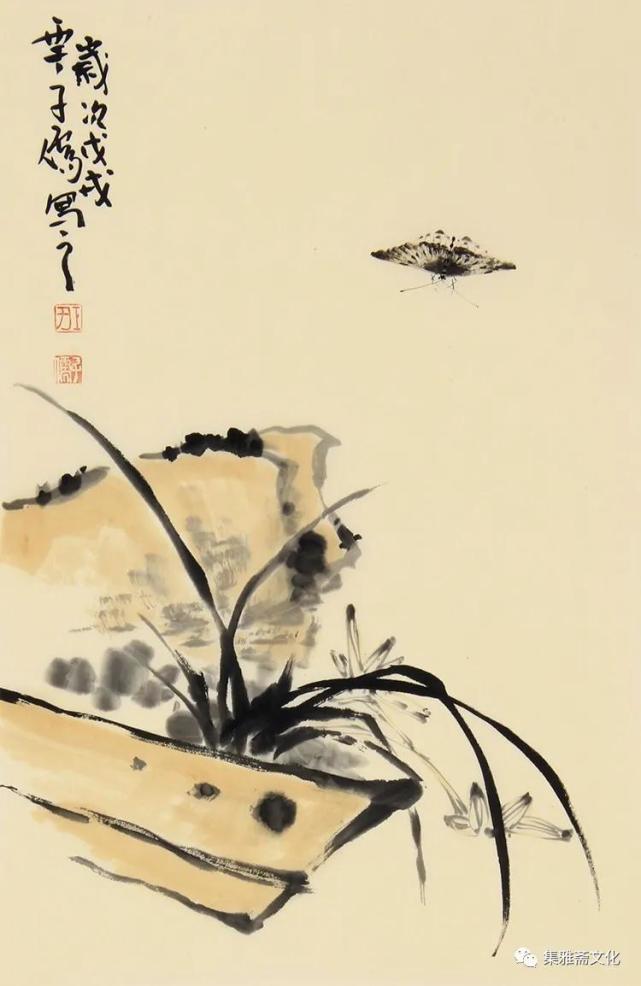 王子儒的画能给观者带来一缕温馨,一片宁静,一份祥和