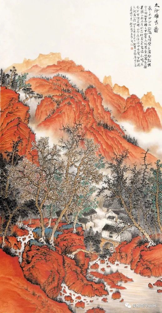 深邃意境,一坡一岭气象迥异——乔枕石山水画作品欣赏