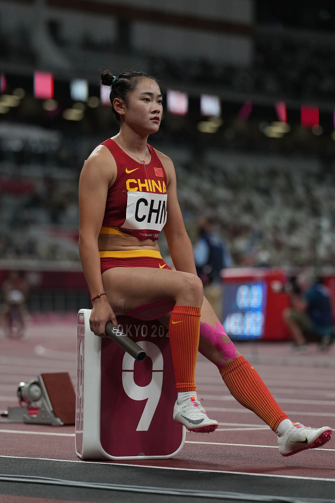 (东京奥运会)田径——中国队出战女子4x100米接力决赛