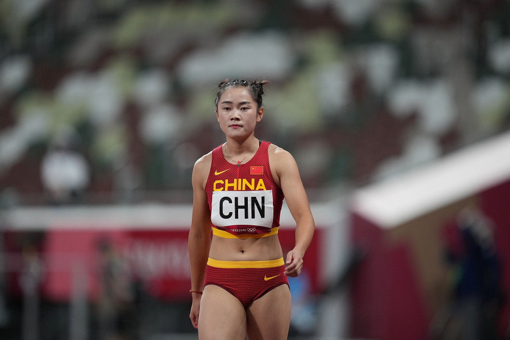 (东京奥运会)田径——中国队出战女子4x100米接力决赛