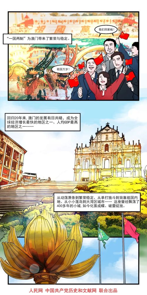 【"四史"专题培训|漫画新中国史】第四讲:澳门回归