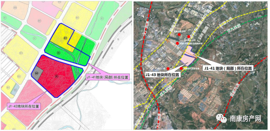 南康龙岭两块地规划有调整!原因关于深赣科创城配套项目建设