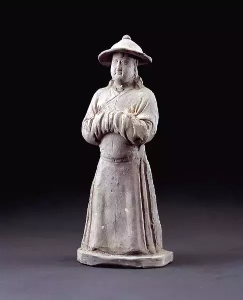 元代妇女陶俑