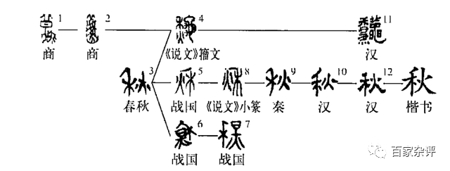 甲骨文中隐藏的秘密"秋"从蟋蟀来