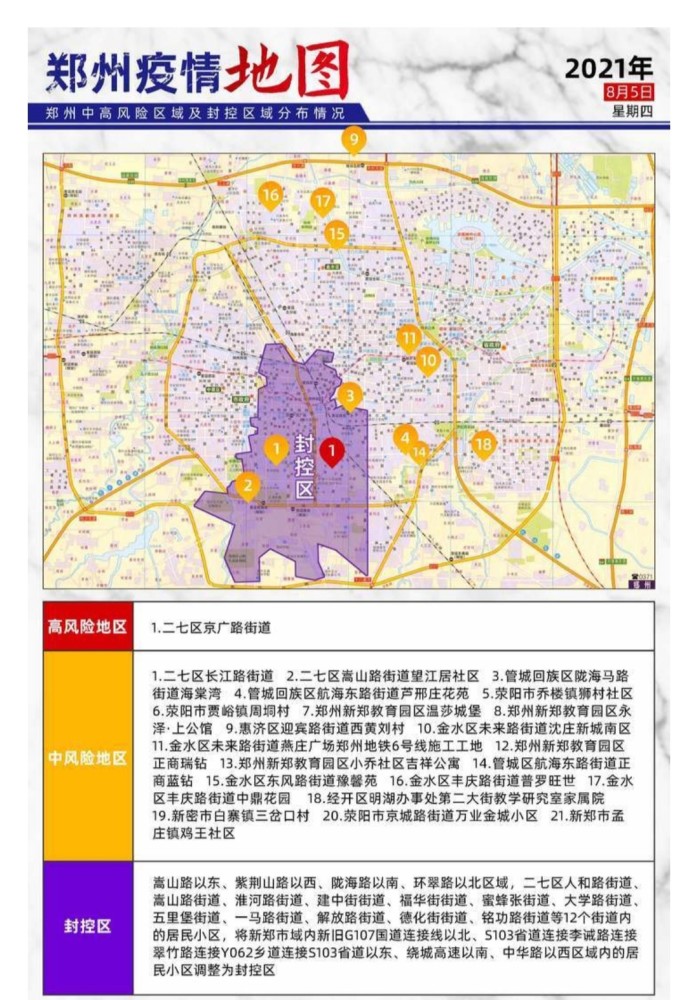 郑州多地小区实行封控