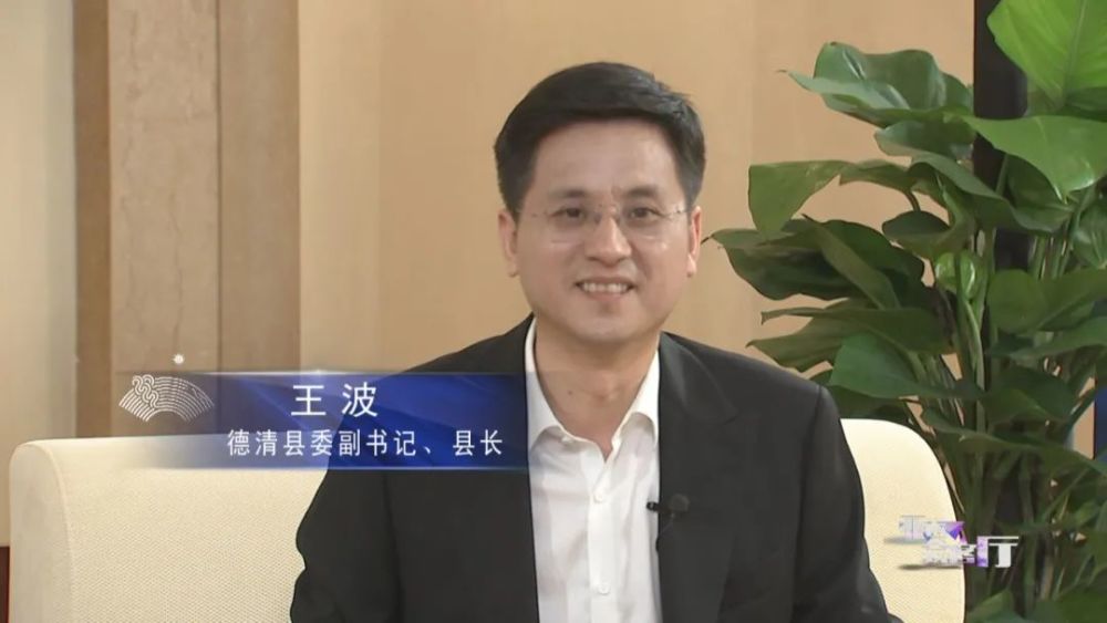 王波 丨 德清县委副书记,县长