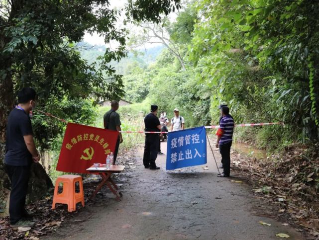 宁明县寨安乡开展边境疫情防控实战应急演练