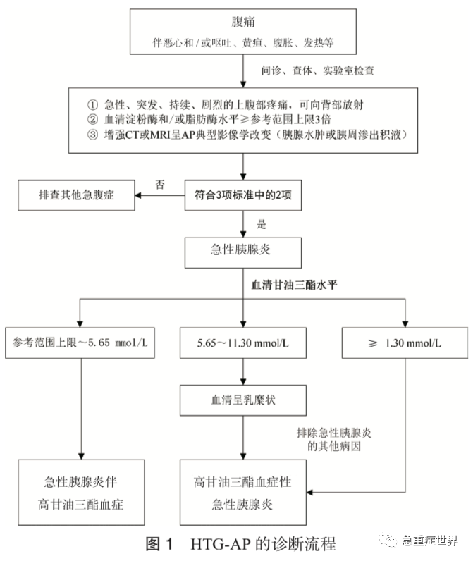 指南共识高甘油三酯血症性急性胰腺炎诊治急诊专家共识