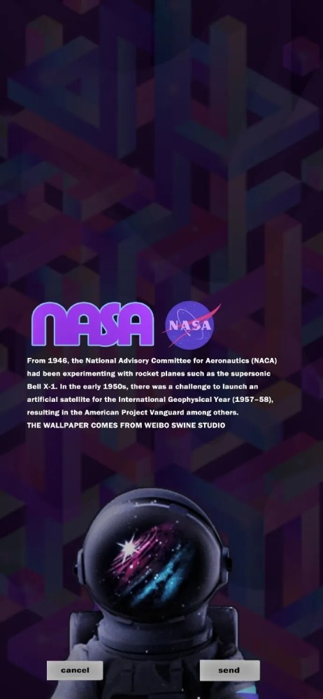 超级炫酷的nasa宇航员壁纸