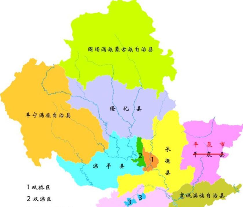 河北省的区划调整,11个地级市之一,承德市为何有12个区县?
