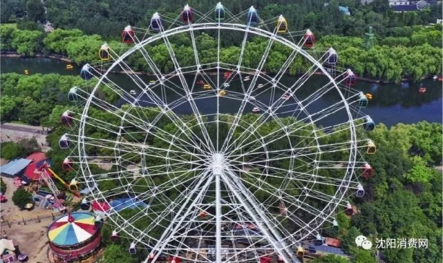 沈阳网红升级版摩天轮预计8月下旬试运营