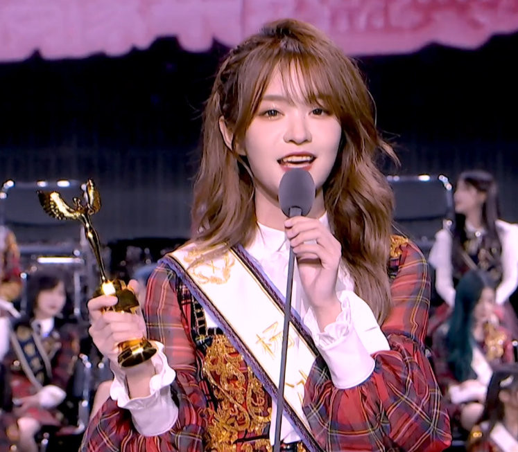 snh48年度总决选:沈梦瑶第三,孙芮蝉联第一,前7名有4位婧妹!