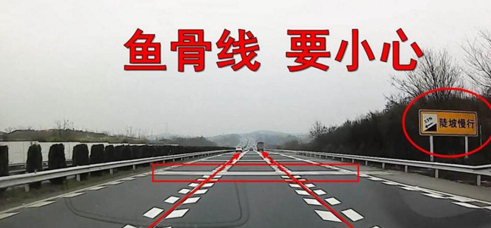 高速"鱼骨标线"惹争议,车主3天扣了9分,连老司机都犯迷糊!