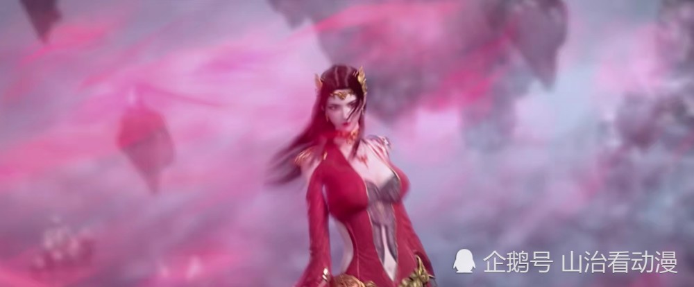 斗破特别篇3预告:美杜莎女王化为人形,一身红衣美爆,力战云山