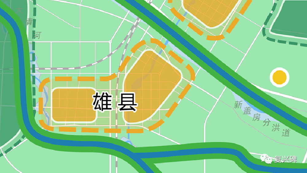 雄东将新建9条道路连接雄县县城
