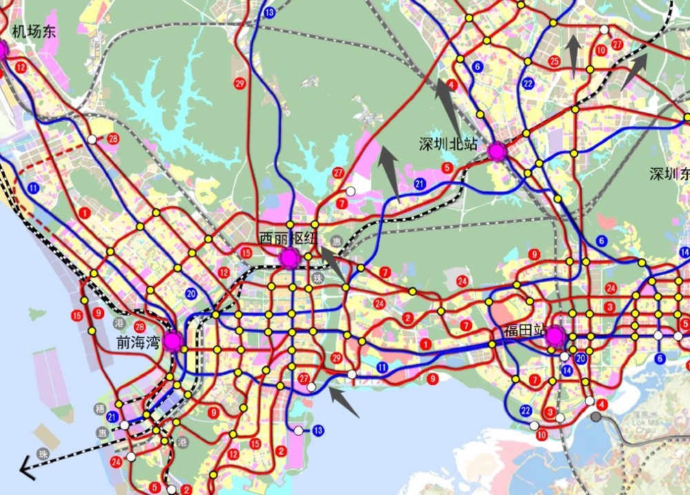 深圳地铁五期要来了这7条线最有希望