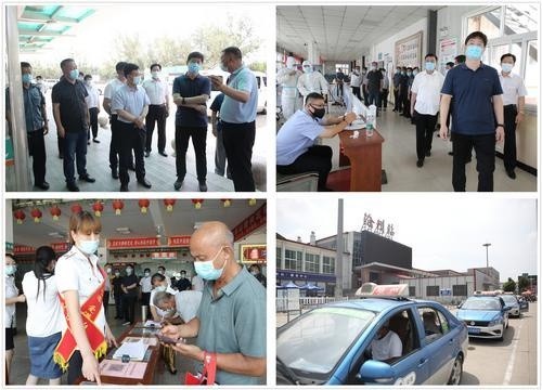 局党组副书记,副局长许建军实地检查疫情防控工作