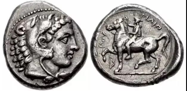 希腊古币上的历史