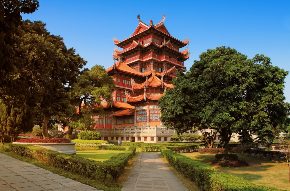 福州五大禅林之一内有大小建筑38座全国重点寺庙