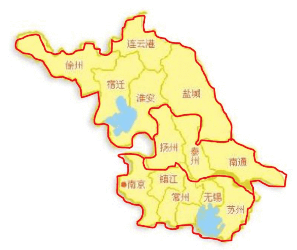 江苏为什么被称为"散装省",跟他的地理位置密不可分!