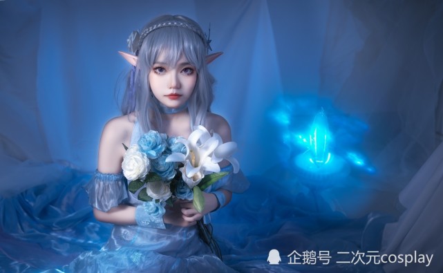 《re:从零开始的异世界生活》中的女主角,温柔善良的半精灵少女,coser