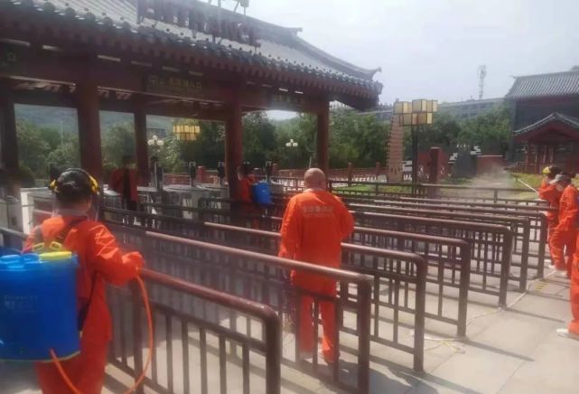 万众一心 众志成城 嵩山景区开展“大抢修大排查大培训大练兵”！