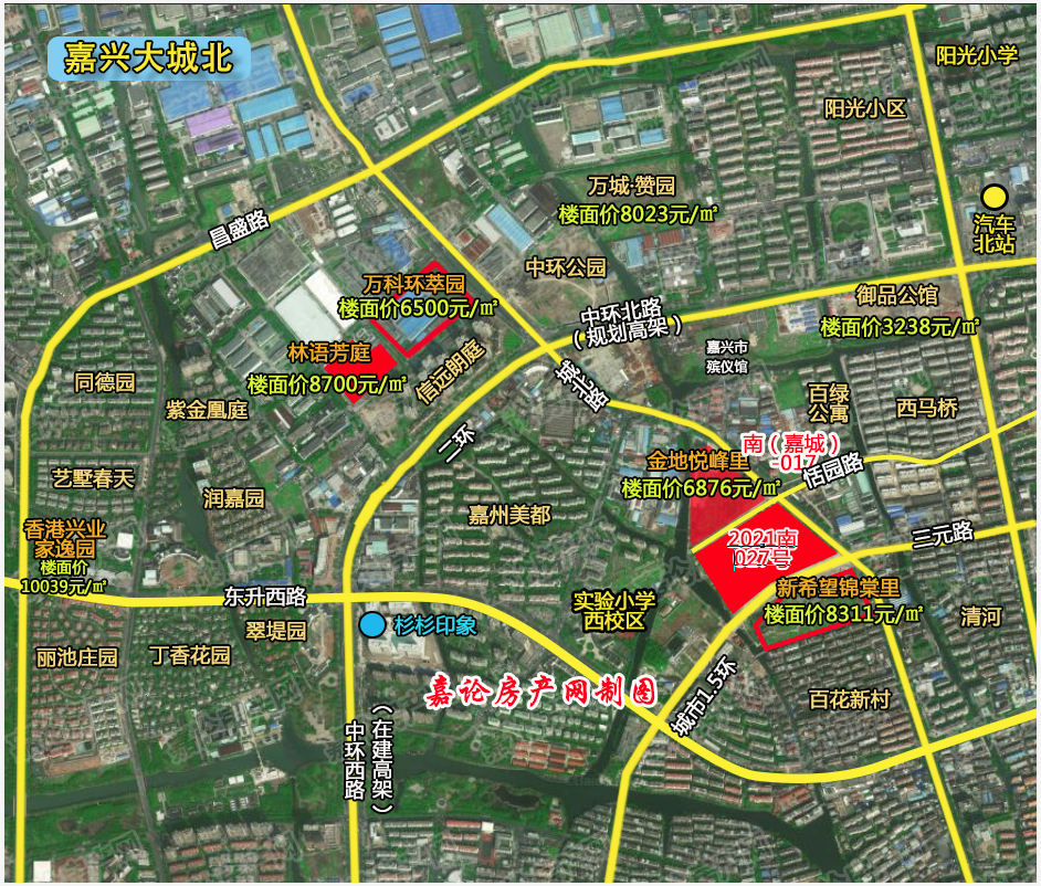 土地位置:新嘉街道,东至城北路,南至三元路,西至百花路,北至恬园路