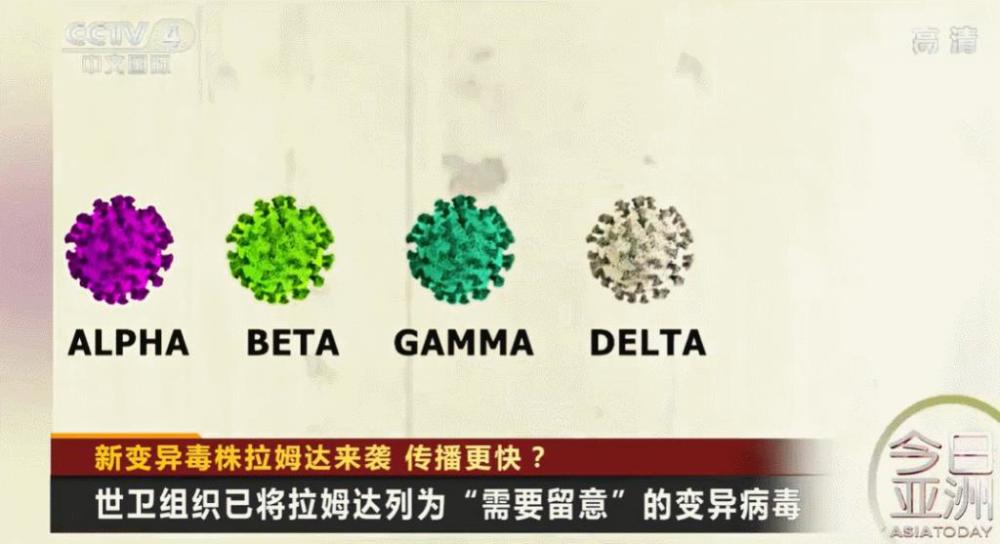 德尔塔变异毒株还在肆虐一个名为拉姆达λ的变异毒株又开始冒出头了