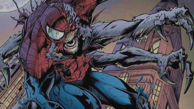灵感来源就是《假如》漫画,其中蜘蛛侠真的变成了一头巨大的蜘蛛怪物