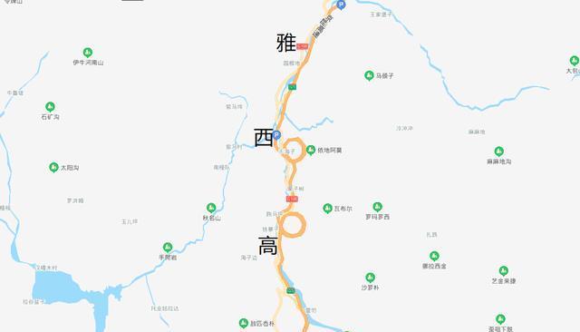 为什么位于四川省西部的雅西高速公路要在原地绕圈圈呢