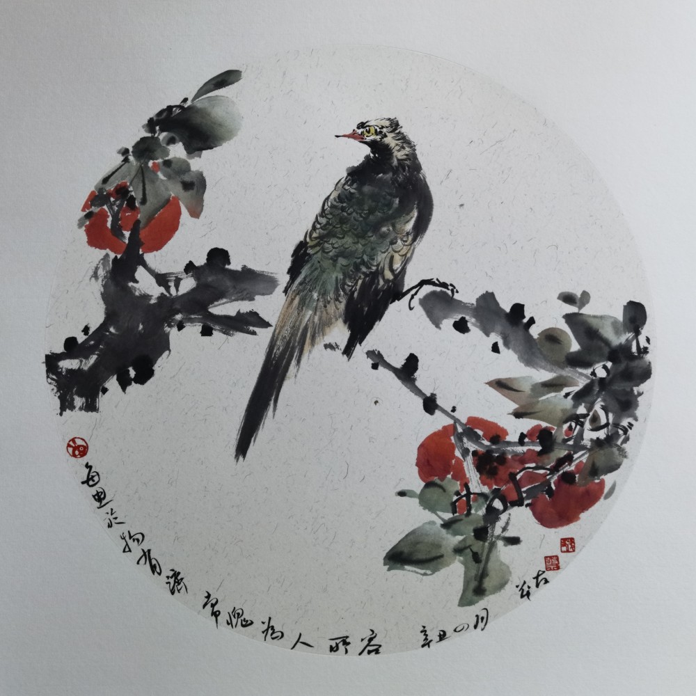 每思于物有济——蔡茂友辛丑年水墨花鸟画扇面作品欣赏