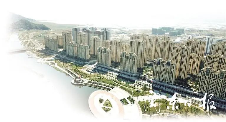 建设中的霞浦滨海新城 朱世刚 摄