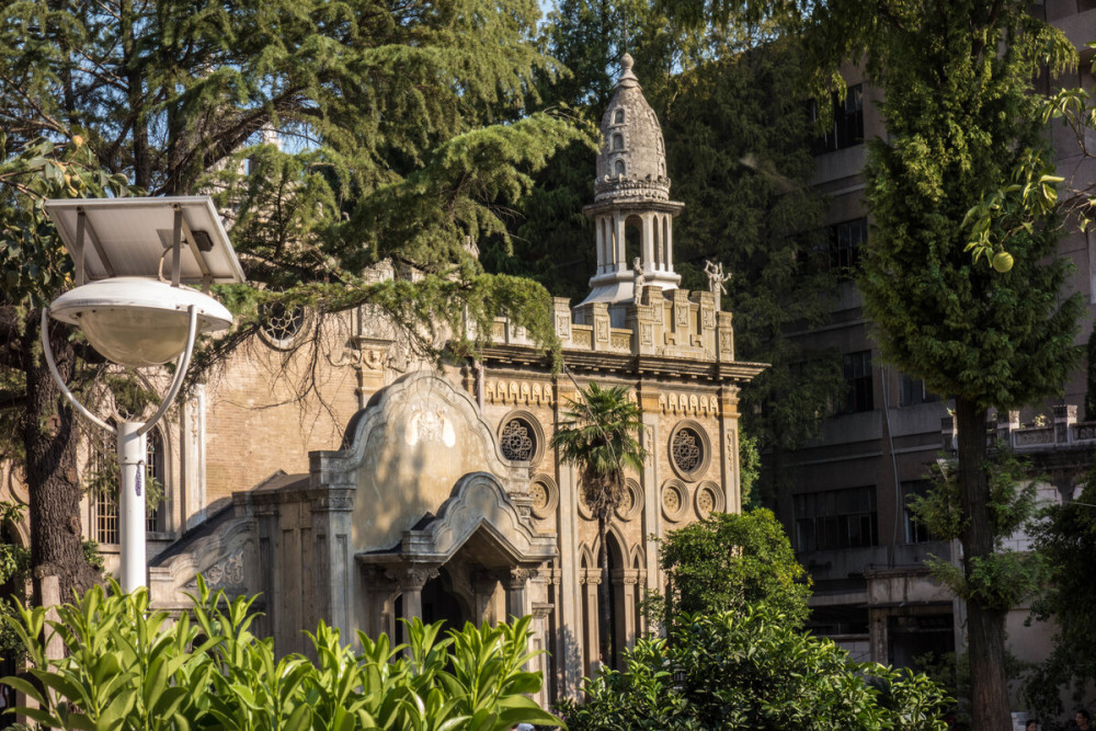 古德寺常因外表被误会是现代建筑却是一座百年古寺