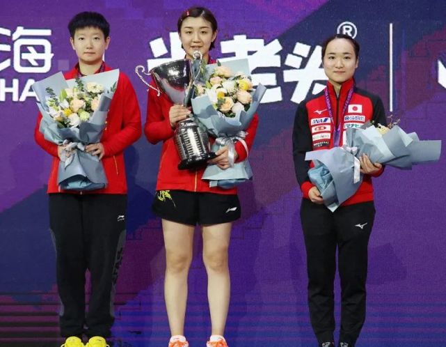 国际乒联女单世界排名前三:陈梦,孙颖莎,伊藤美诚