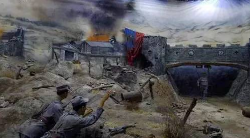 董存瑞任爆破组长,带领着队伍冲锋陷阵,接连炸毁了4座炮楼,5座暗堡,一