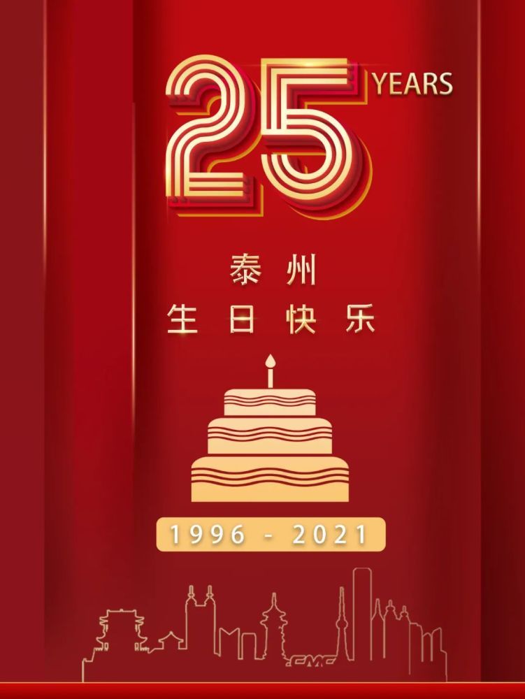 新泰州,生日快乐!