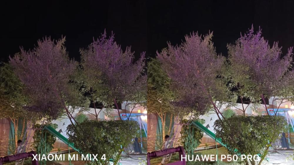 小米mix4与华为p50pro夜拍对比:差距显而易见