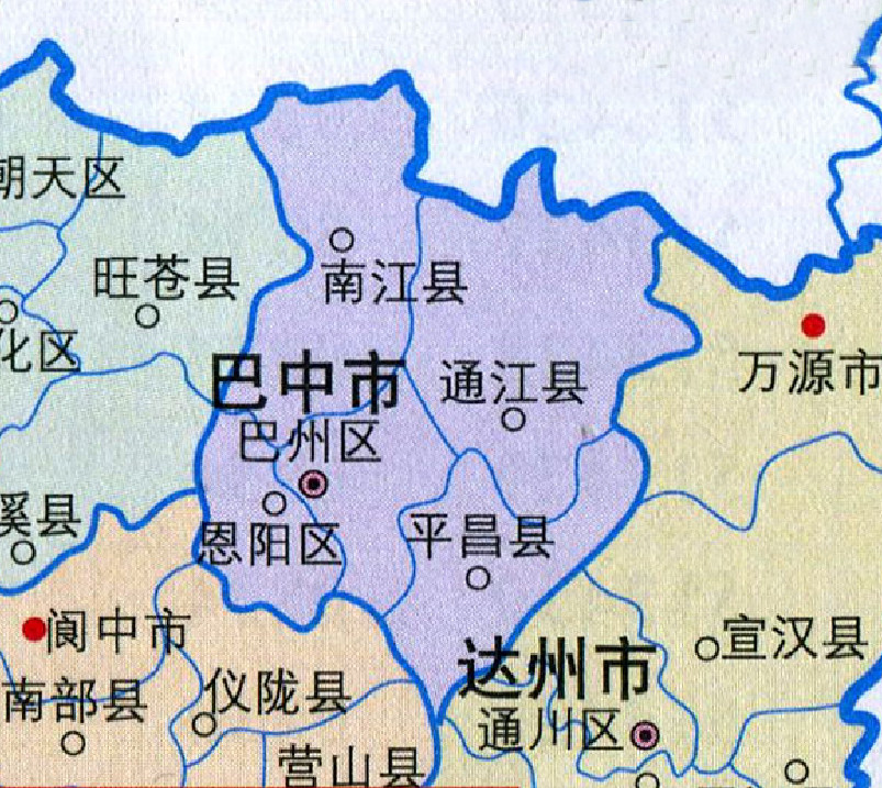 巴中各区县人口一览:平昌县65.86万,恩阳区34.57万