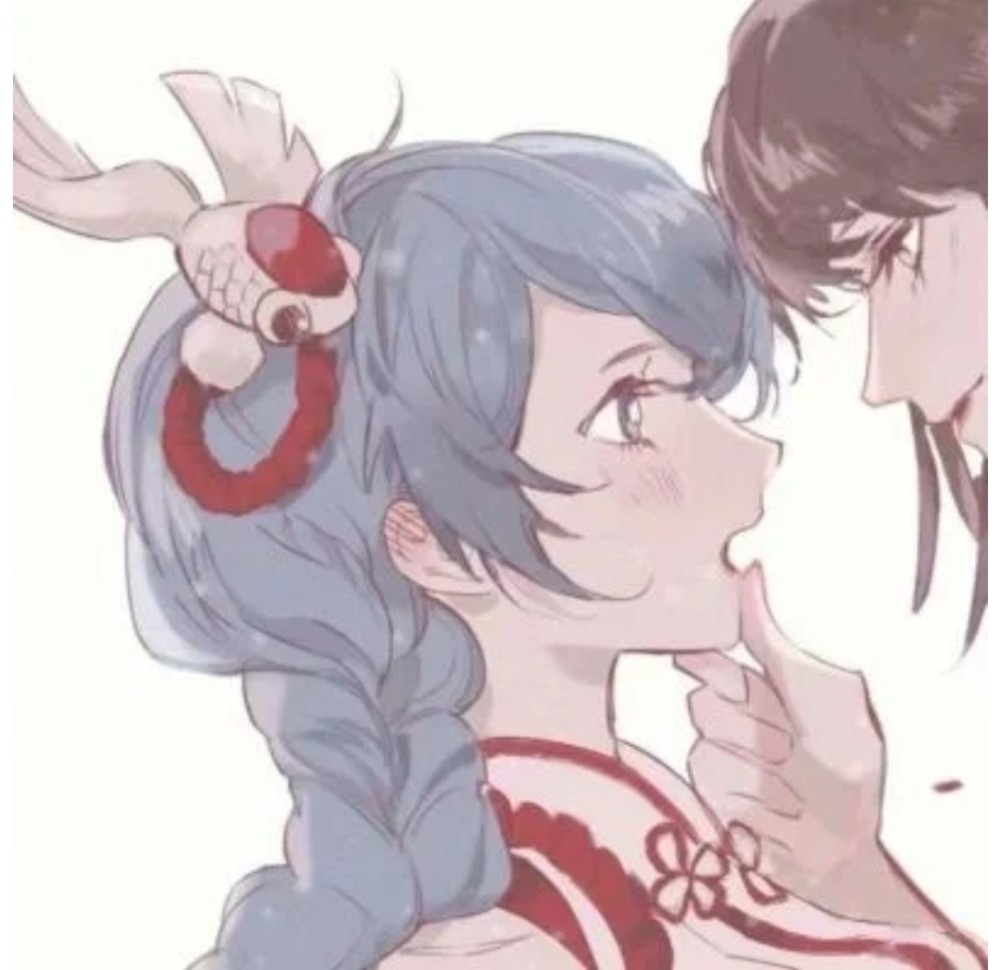 高甜闺蜜百合情头